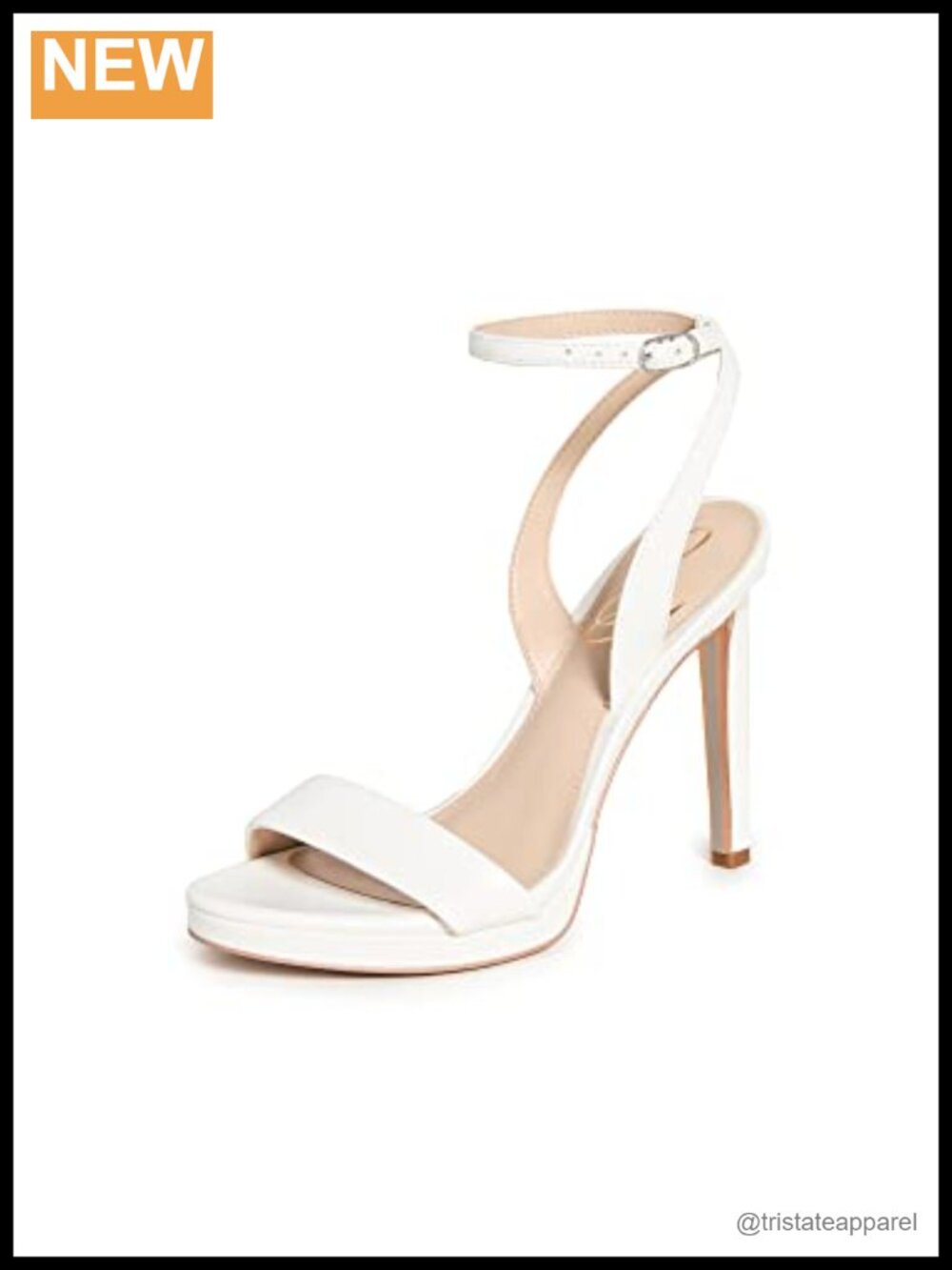 Sam Edelman Jade Stiletto Heeled Sandals Ankle Strap Platform Wedding